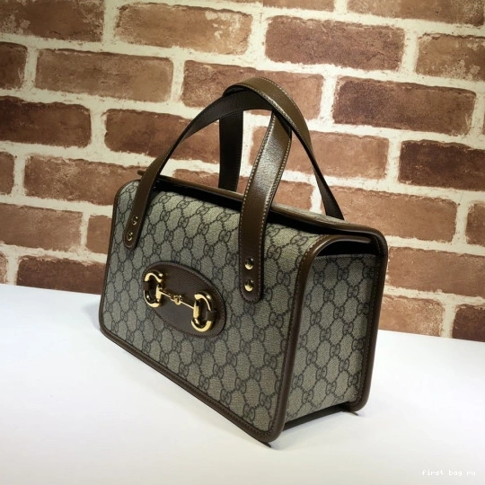 Firstbag ru handle 1955 Horsebit small top GUCCI bag 0802